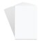Universal 100 Sheet Unruled 4 in. x 6 in. Scratch Pads - White (12/Pack)